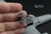 Quinta Studio QD48642 P-38H Lightning 3D-Printed & coloured Interior on decal paper ( Hasegawa ) 1/48